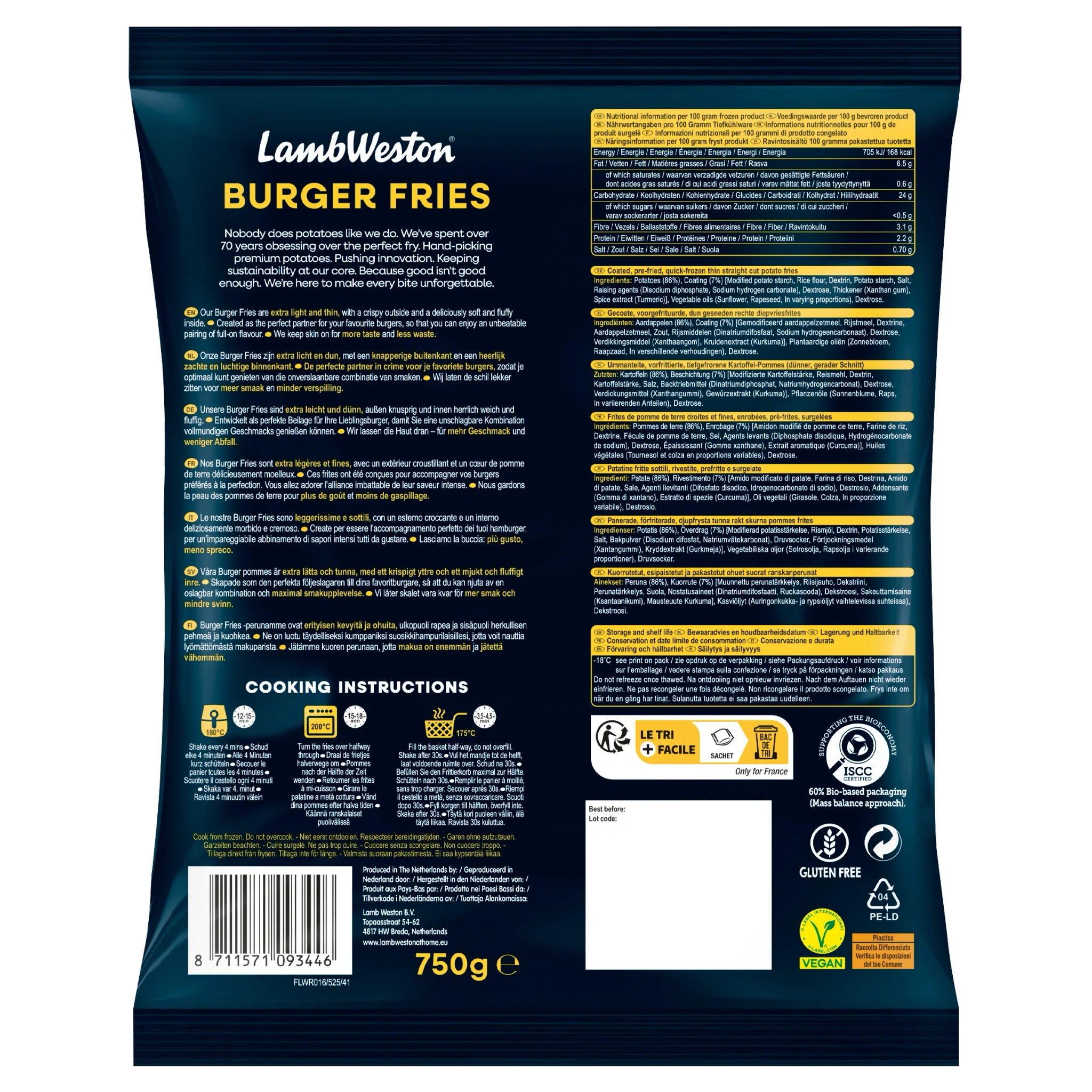 Burger Fries