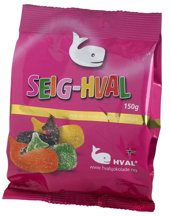 Seig Hval Ass Farger 150g Hval