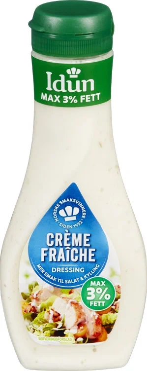 Creme Fraiche Maks 3% 253g Idun