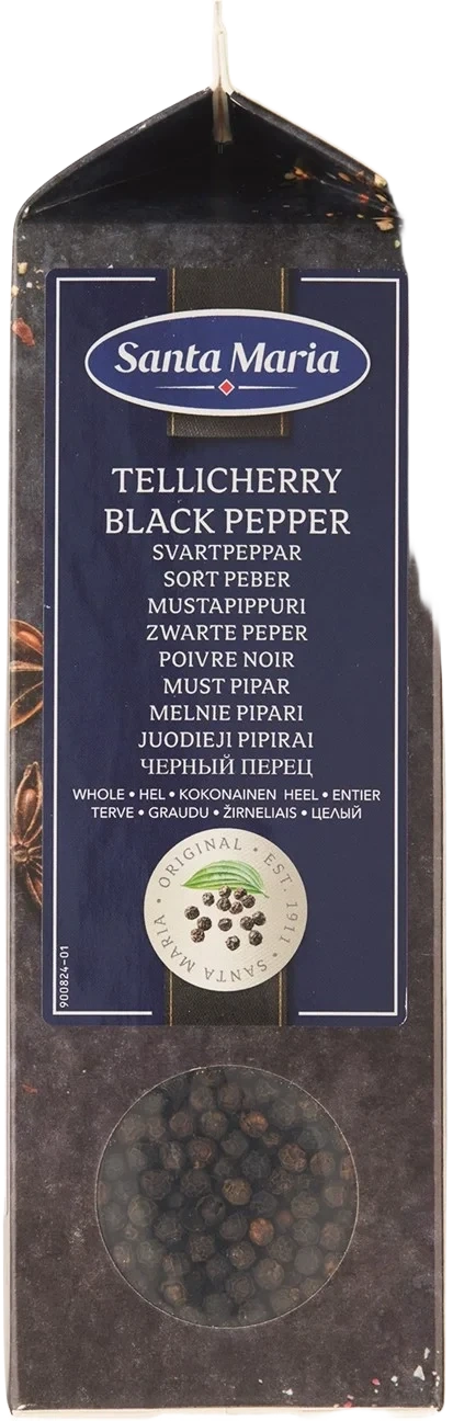 Svartpeppar Tellicherry Hel