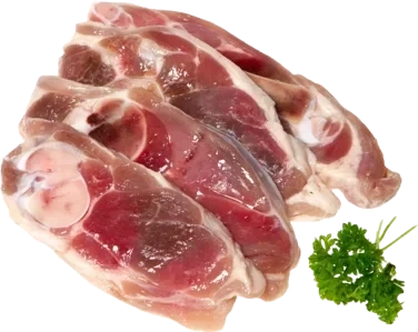 Lammebog salt i skiver kg