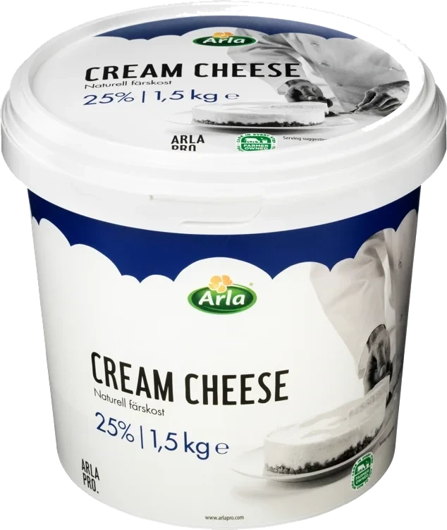 Arla Cream Cheese Natural 1,5kg