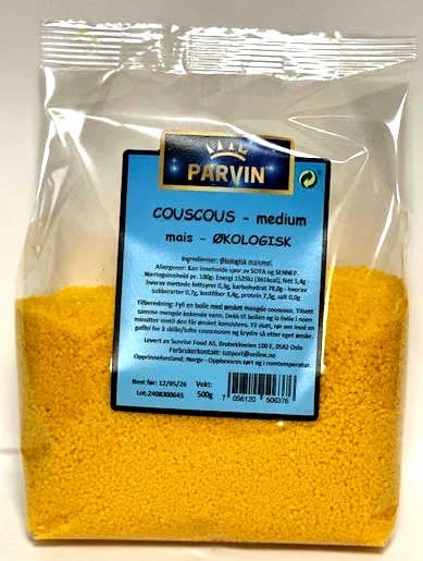 Parvin Mais/Ris Couscous 500g
