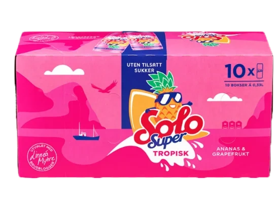 Solo Super Tropisk 0,33l 10pk
