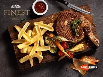 Fries round cut su