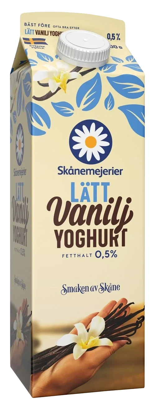 Lätt Vaniljyoghurt