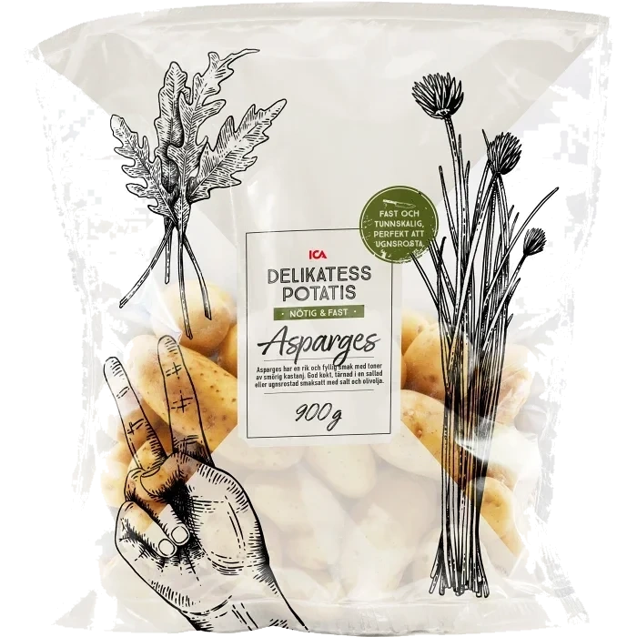 Delikatess Asparagespotatis 900g Klass 1 ICA