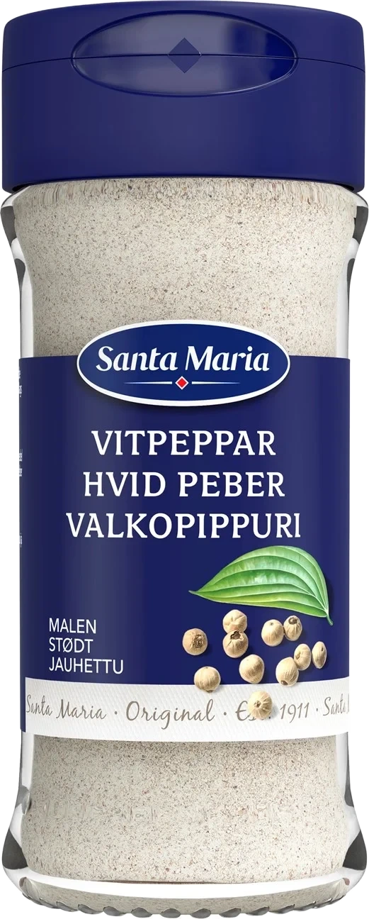 Hvit pepper malt 35g