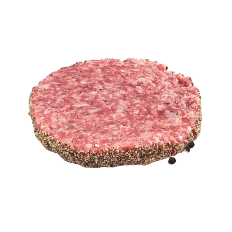 Angusburger m/Pepper Ca130g pr stykk