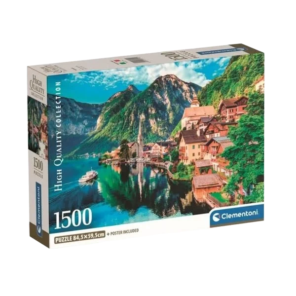 Puslespill 1500  Brikker - Hallstatt