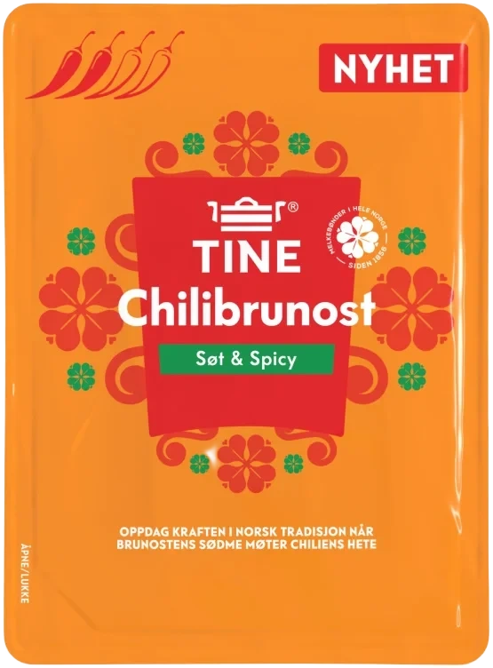 Chilibrunost Skiver 130g Tine