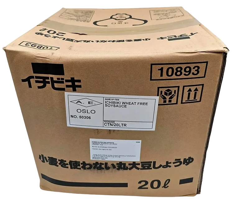 Ichibiki Wheat Free Tamari Soy Sauce Gluten Free Big 20l