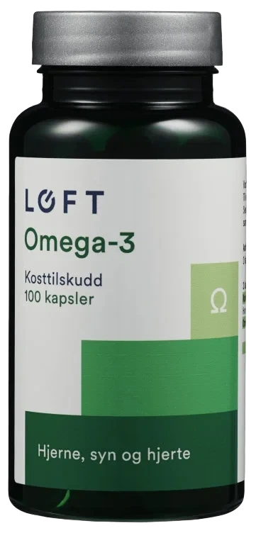 Omega 3 100stk Løft