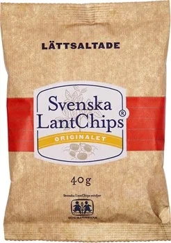 Lantchips Lättsaltade