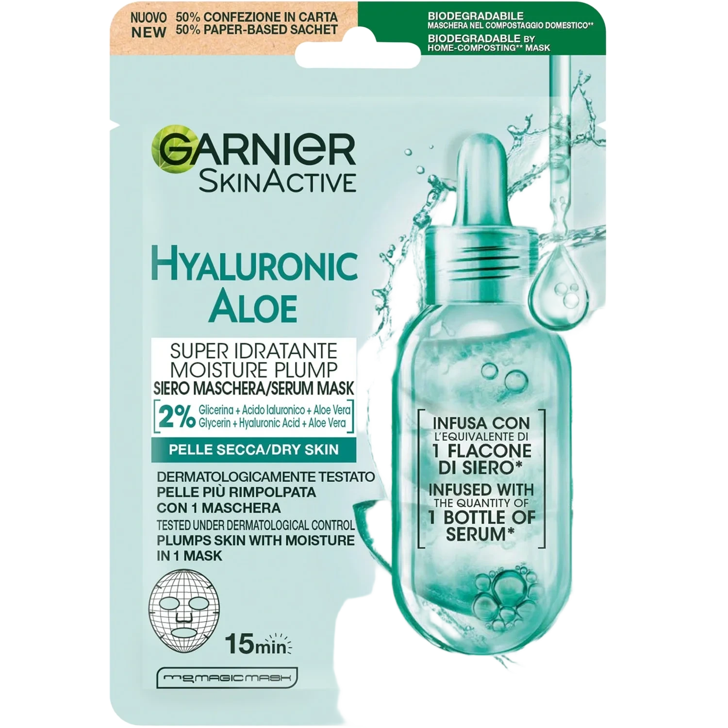Garnier Moisture Bomb Aloe Sheet Mask