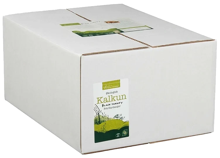 Kalkun hel black turkey økol.   ca8kg