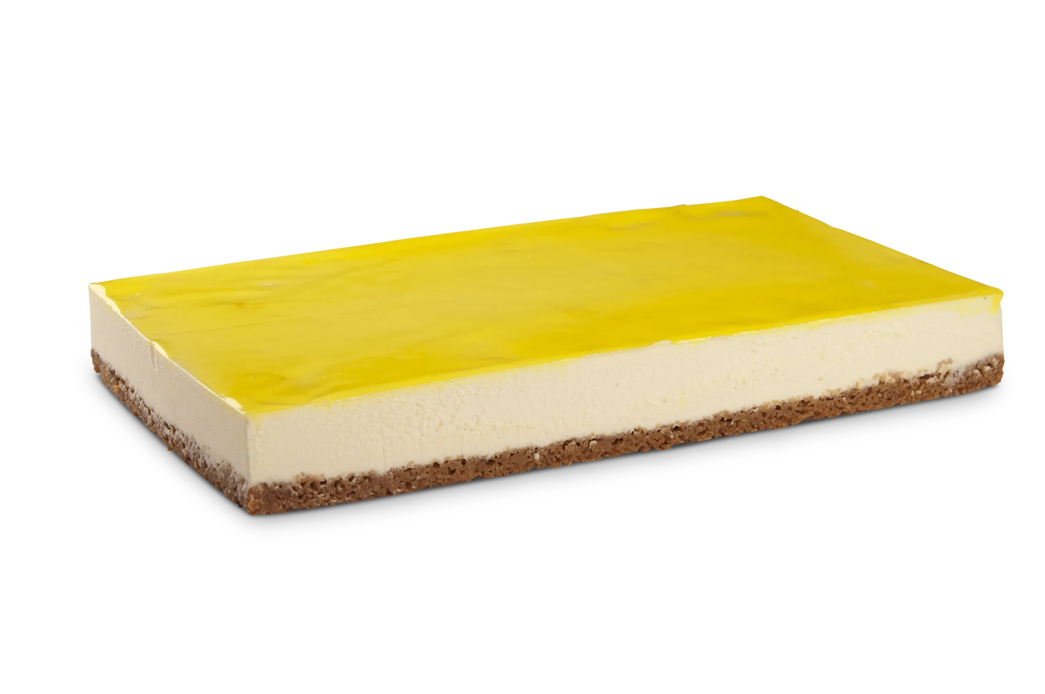 Citron cheesecake fyrkant
