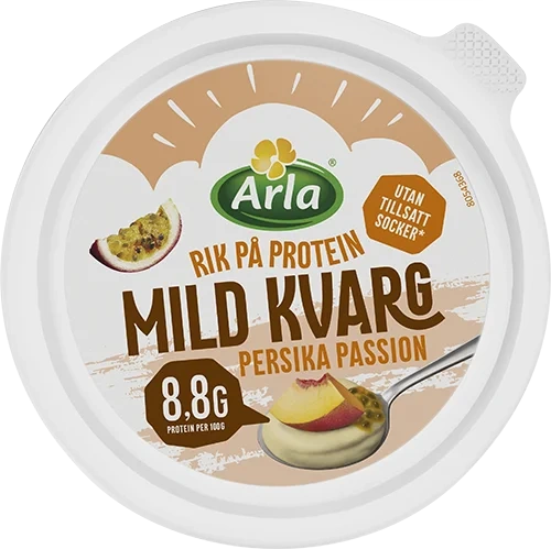 Mild kvarg persika / passion