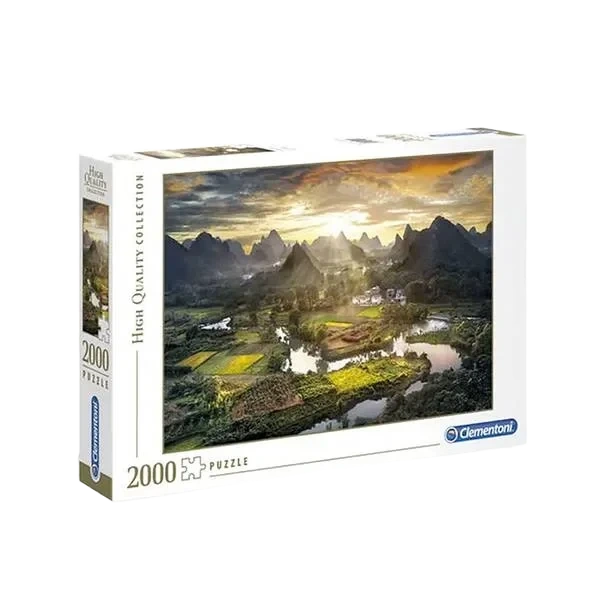 Puslespill 2000 Brikker - View of China