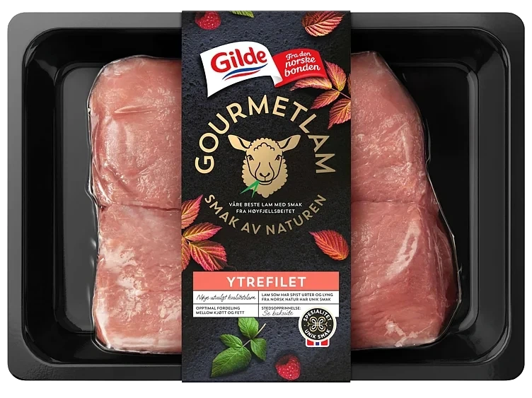 Gourmetlam ytrefilet  ca500g  kg