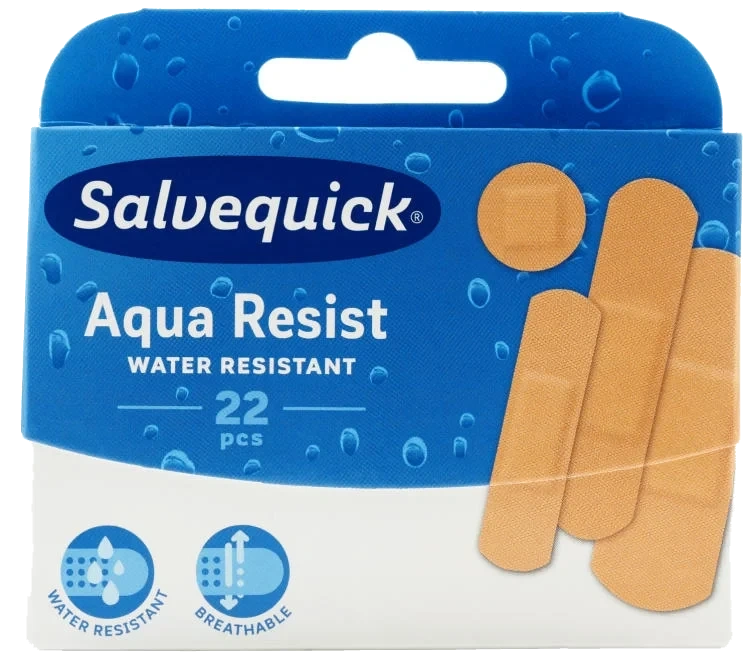 Salvequick Aquaresist 22stk