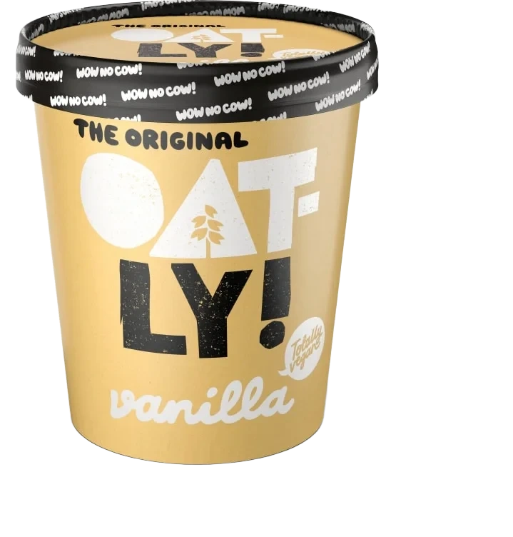 Oatly Iskrem Vanilje 500ml