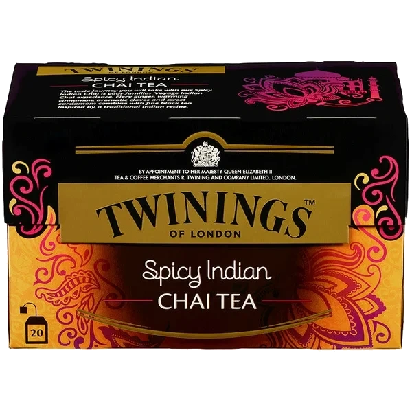 Spicy Indian Chai Tea 20 Poser Twinings