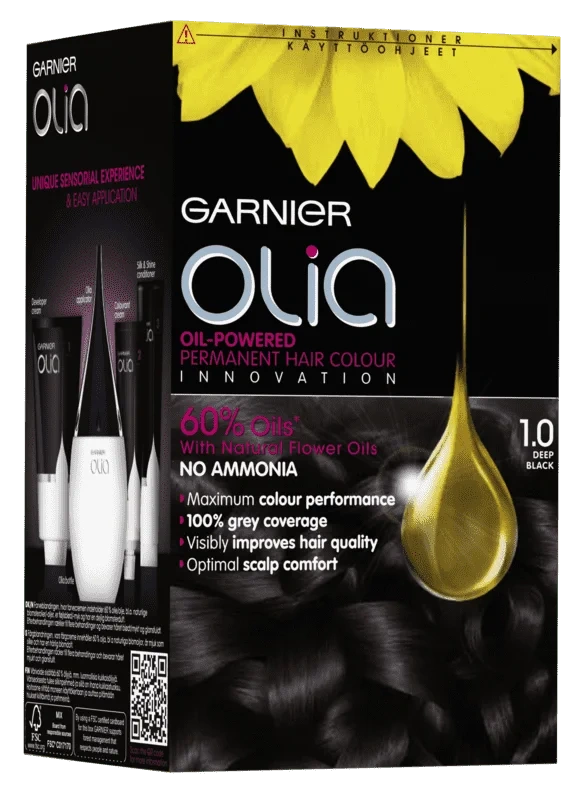 Olia Hårfarge 1.0 Night Black