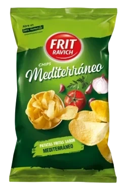 Chips Mediterranean Noruega 125g F.ravich