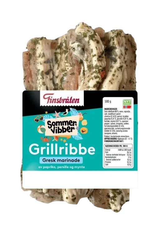 Grillribbe Gresk 500g Finsbråten