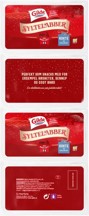Syltelabber Kokt Salt 850g Pk