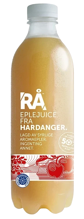 Rå Norsk Eplejuice Fra Hardanger 1l