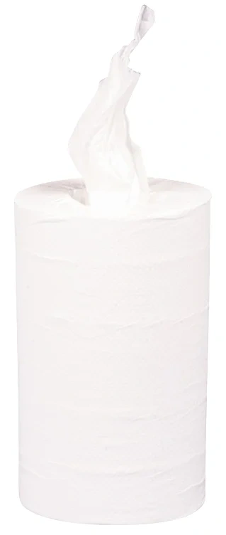 Senterrull Mini 2-lags 72mx20cm Hvit 100% Nyfiber