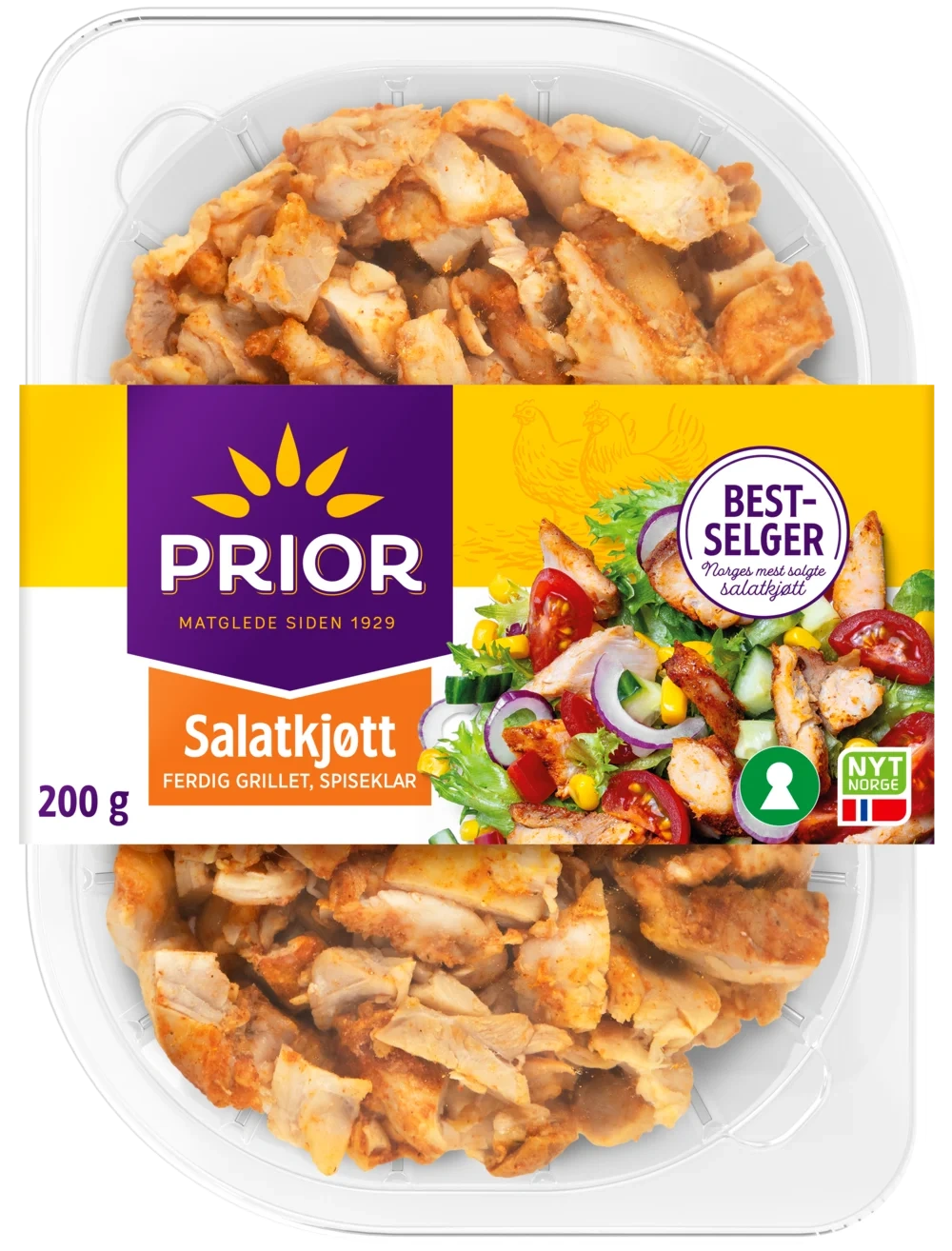 PRIOR Spiseklar Salatkjøtt 200g