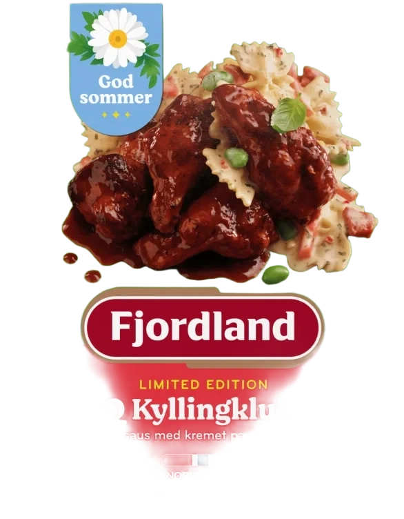 Bbq Kyllingklubber m/Kremet Pastasalat 520g
