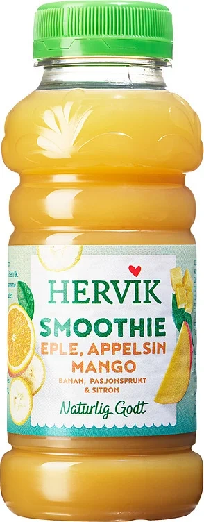 Smoothie gule frukter 250ml
