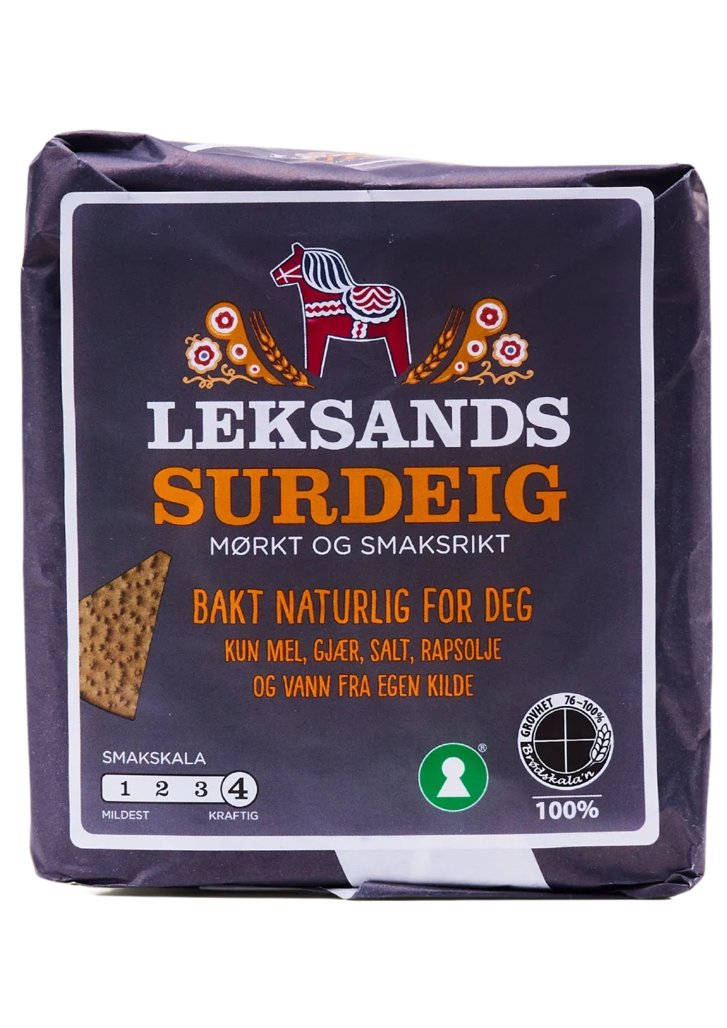 Knekkebrød av surdeig
