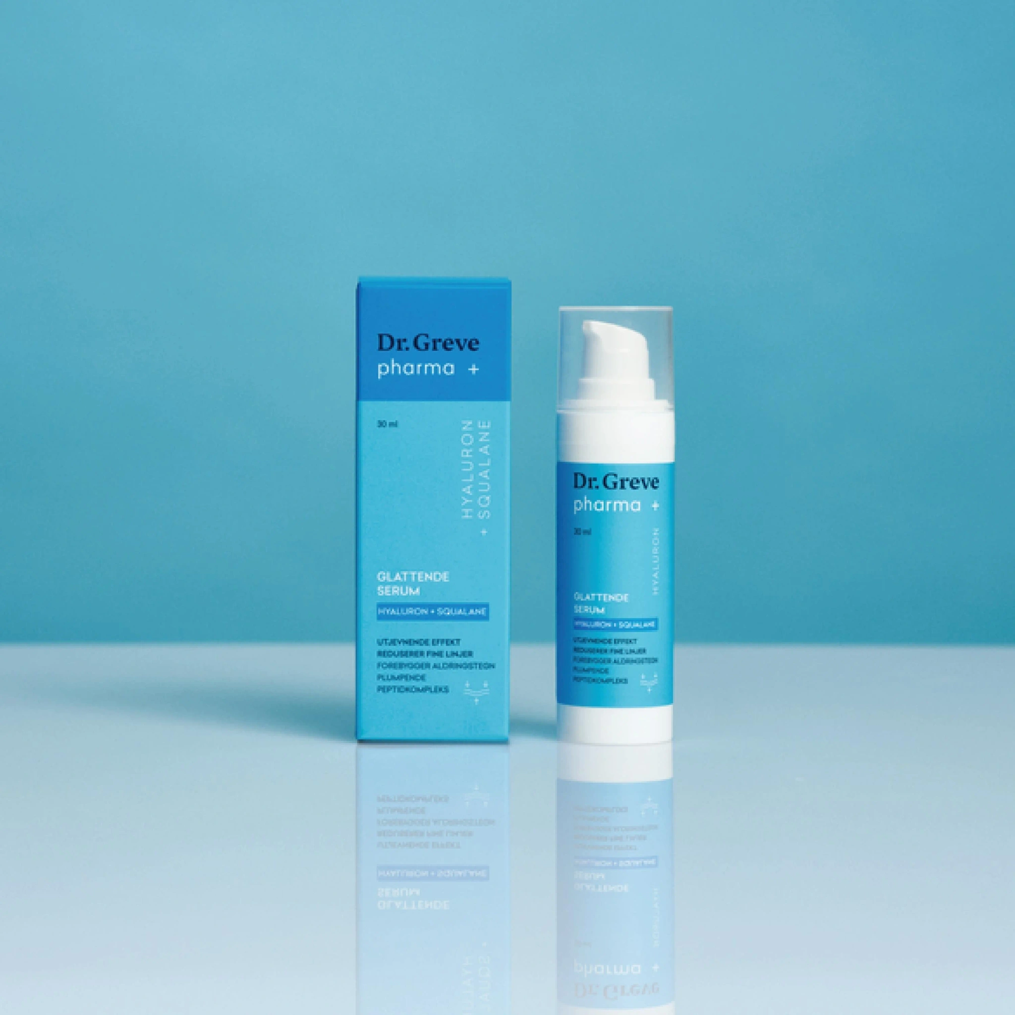 Dr. Greve Pharma Hyaluron + Squalane Glattende Serum, 30 ml