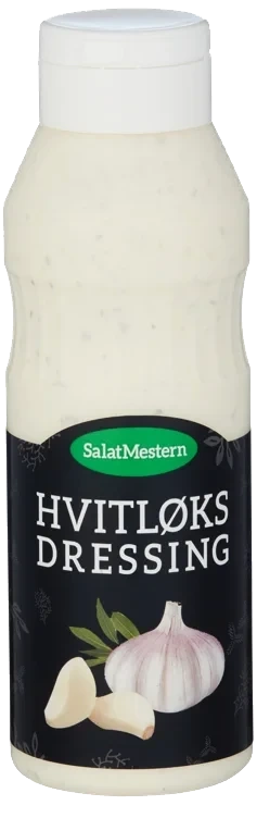 Hvitløksdressing 380g Sm