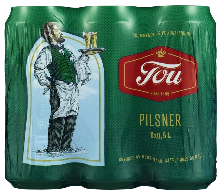 Tou Pilsner 0,5lx6 boks