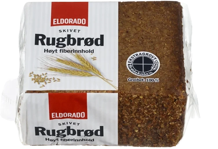 Rugbrød skivet 500g Eldorado