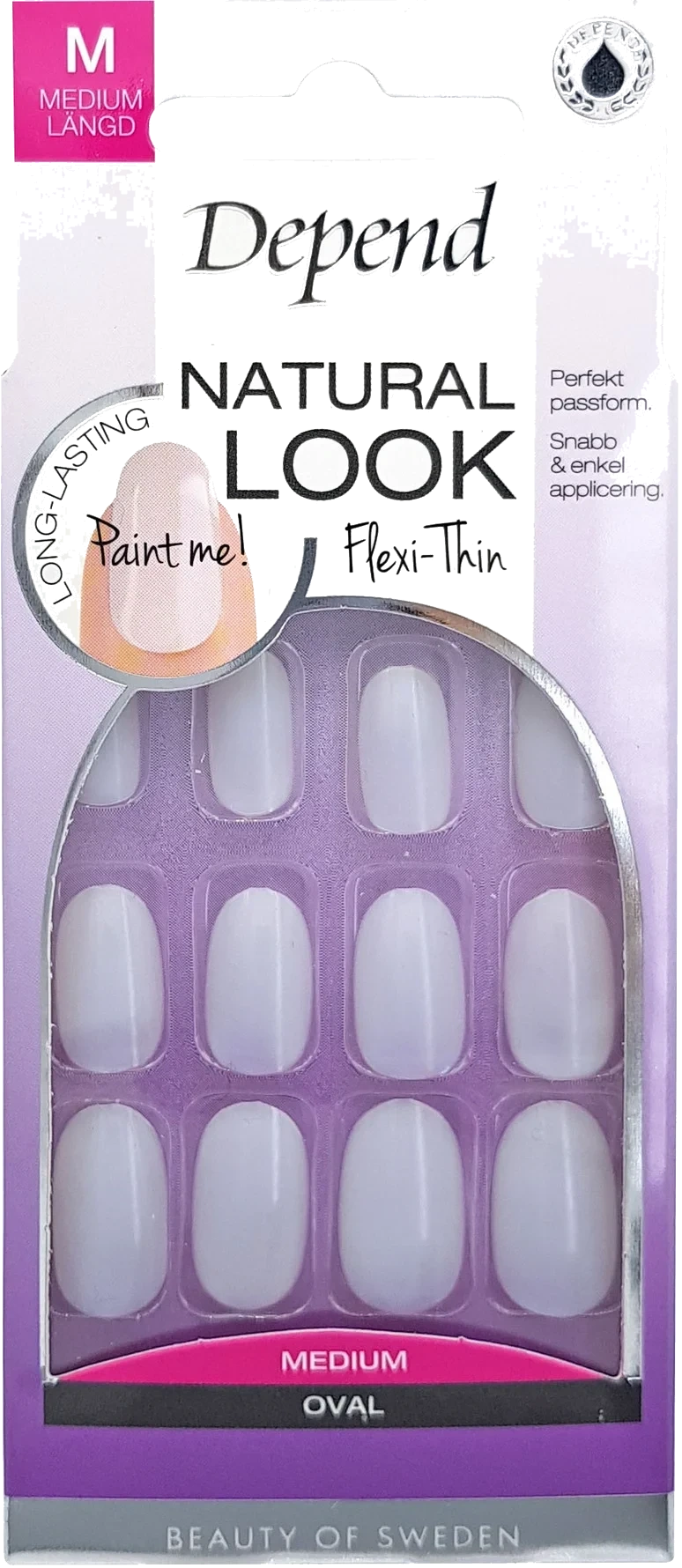 Depend Natural Look Oval