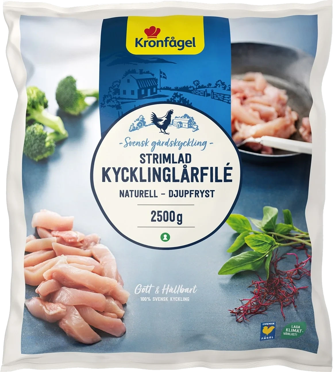 Strimlad lårfilé