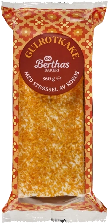 Gulrotkake 360g Berthas