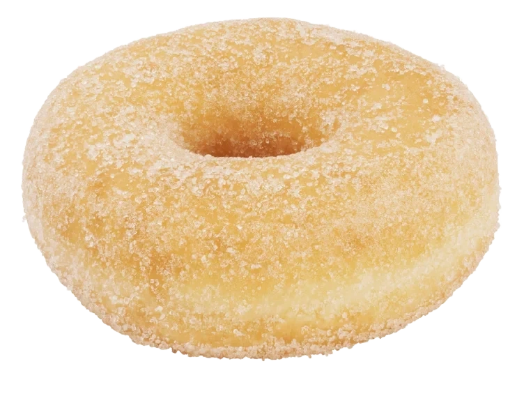 Donut m/Sukkerdryss 50g Bakehuset