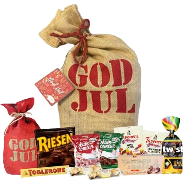 GOD JUL Jutesekk med Innhold