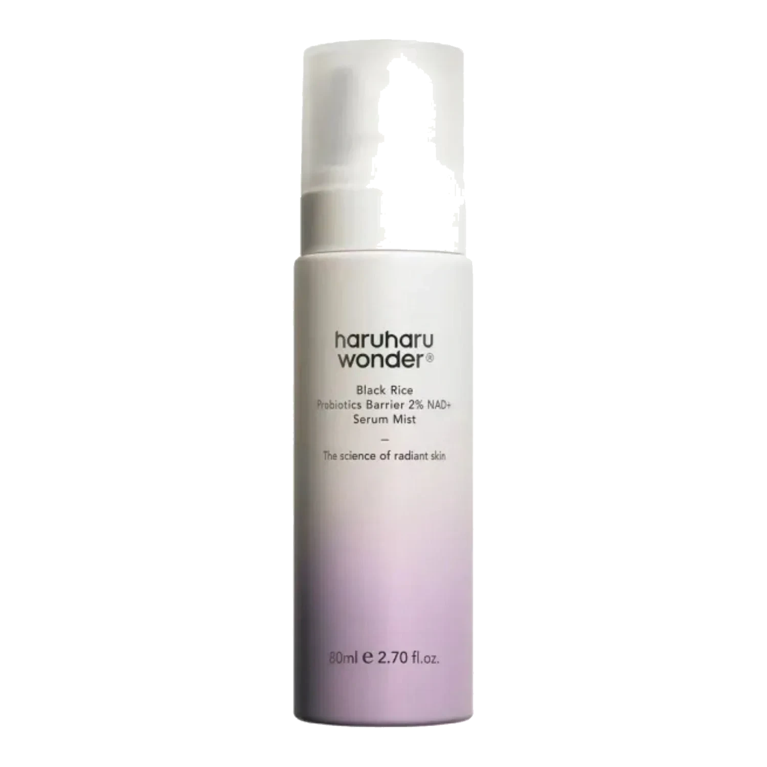 haruharu wonder Black Rice Probiotics Barrier 2% NAD+ Serum Mist