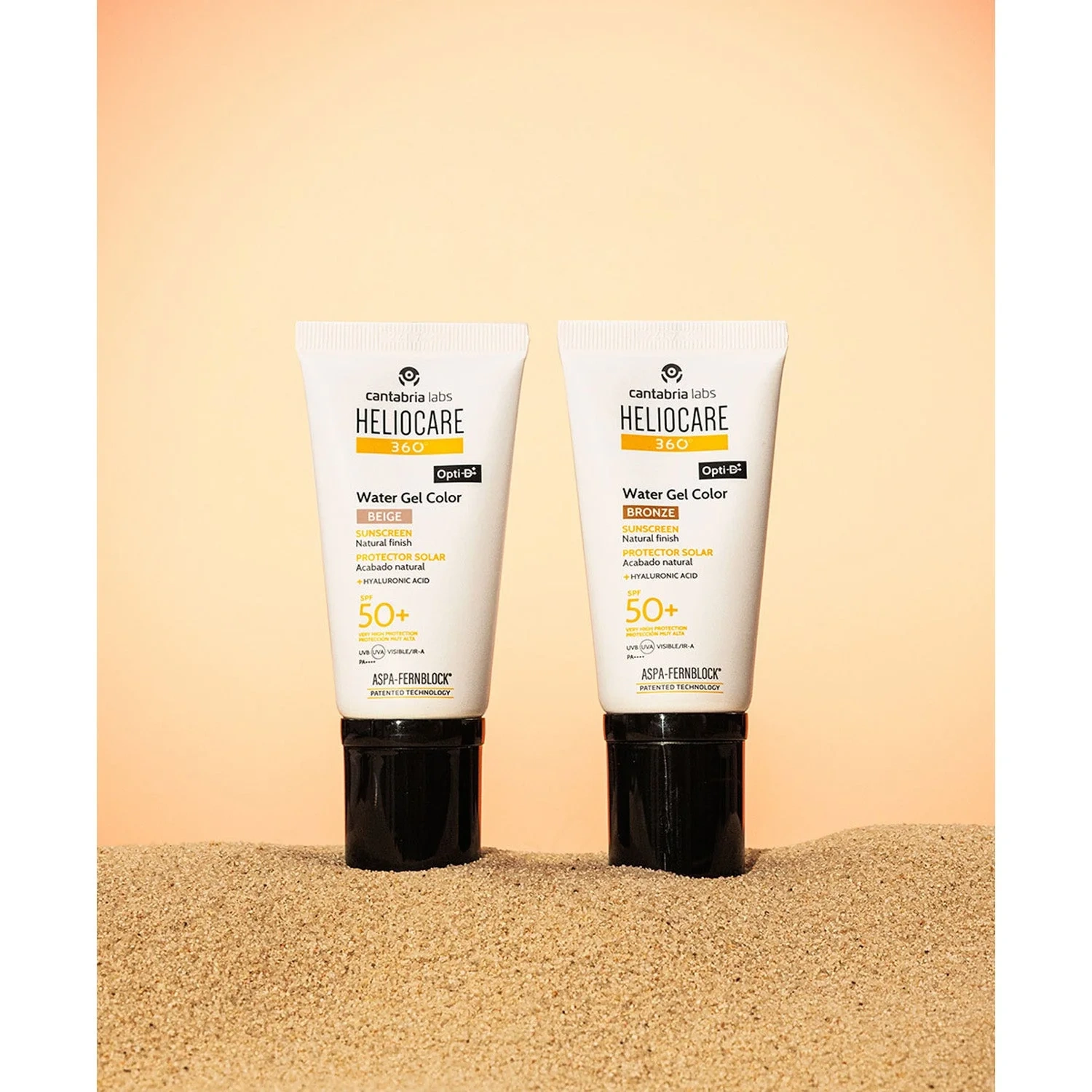 Heliocare Water Gel Color SPF50+, Beige, 50 ml