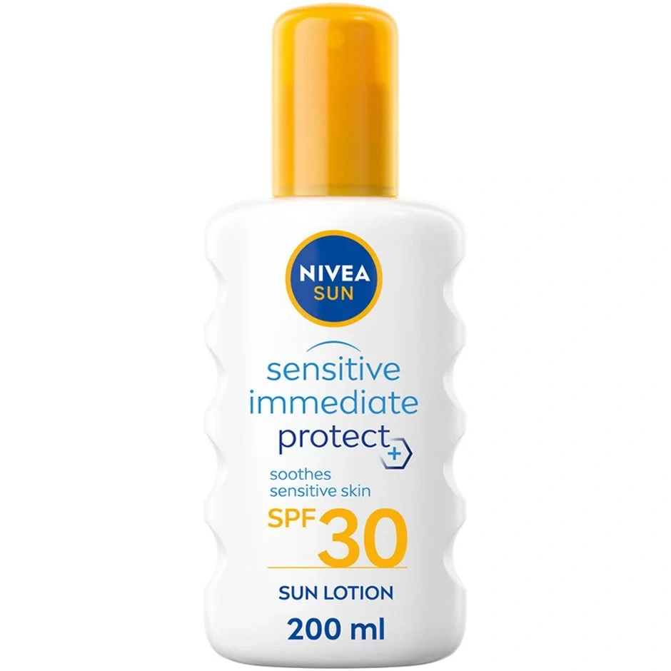 Nivea Sun Sensitive Immediate Protect Soothing Spray Spf 30, 200ml