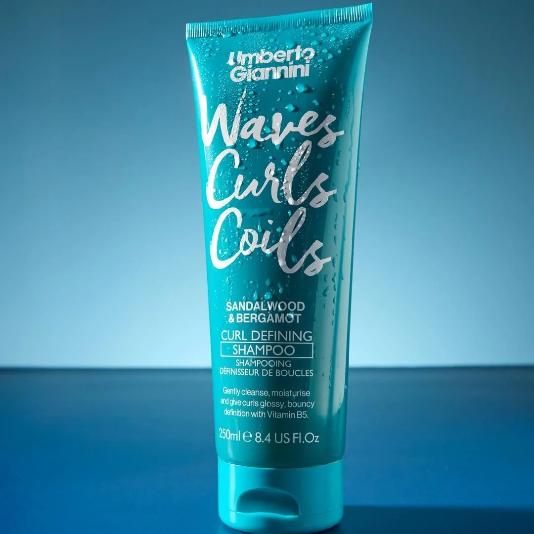 Umberto Giannini Waves, Curls & Coils Shampoo, 250 ml